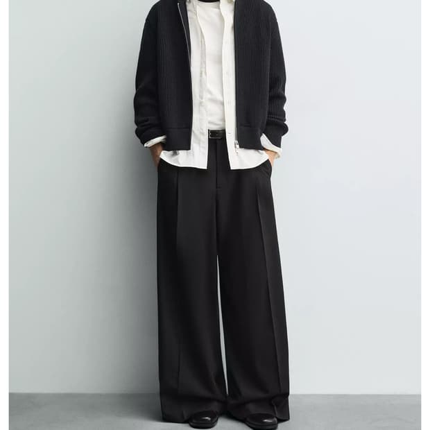 자라 와이드 슬랙스 30 판매