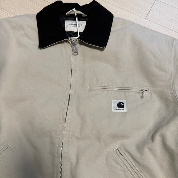 여성 OG 디트로이트 자켓 플뢰르 드 셀/블랙 스톤 캔버스