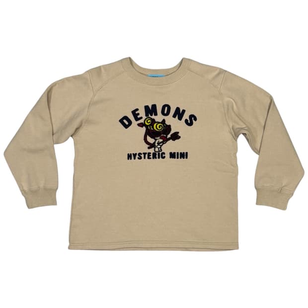 히스테릭 글래머 아카이브 악마 히스테릭 베이비 패치 맨투맨 스웨터