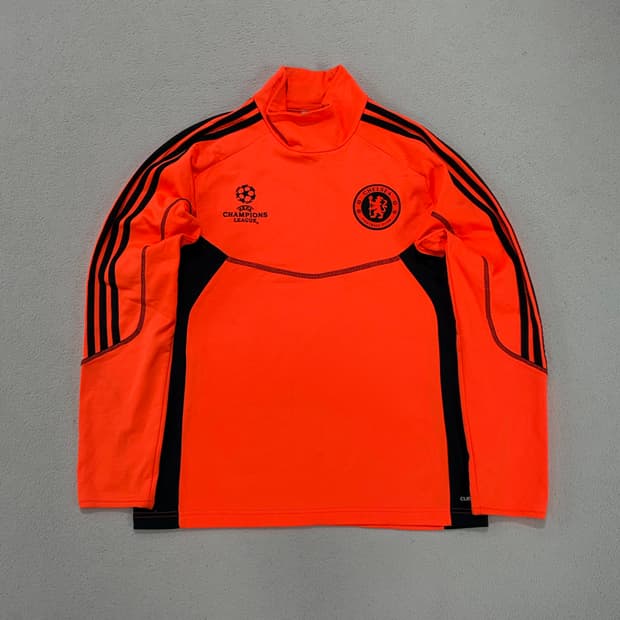 아디다스 챔스 첼시 트레이닝탑 웜업 축구 유니폼 져지 95