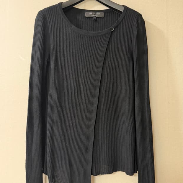 랙앤본 Rag&Bone 랩 스타일 니트 가디건 S 정가 439,000원 