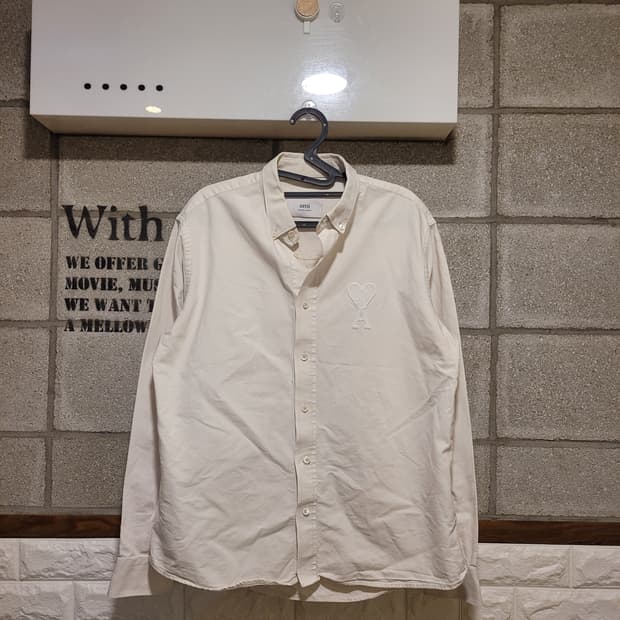 아미 하트로고 옥스포드 셔츠 38