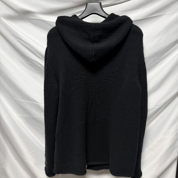 [S+급/M] 크롬하츠 멀티 레더패치 캐시미어 크로스 자수 후드티