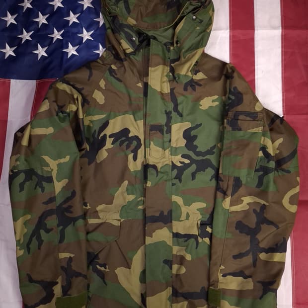 오리지날 미군 1세대 우드랜드 고어텍스 파카