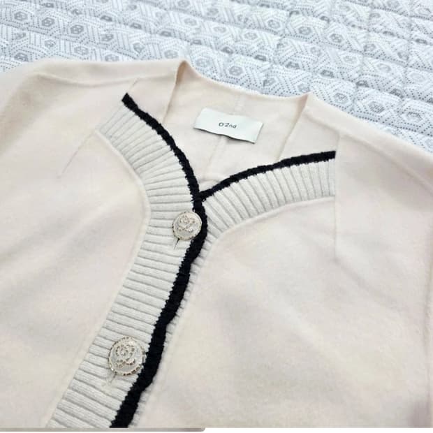 한섬 오즈세컨 O'2nd 가디건 ~55 FW2022