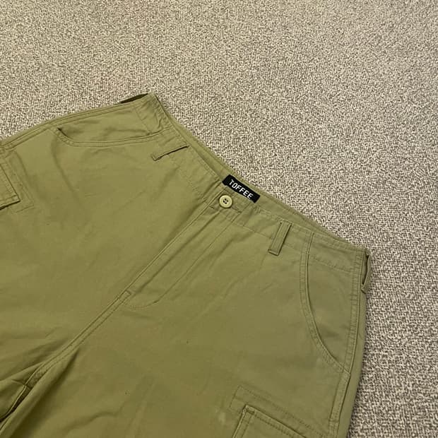 토피 코튼 팬츠