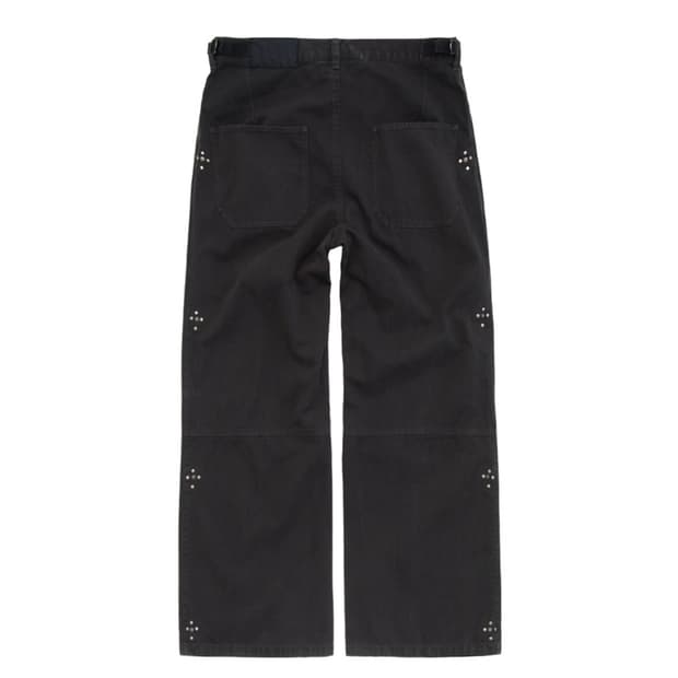 폴리테루 1011 고시마 팬츠 리벳 플라워 빈티지 차콜 2사이즈