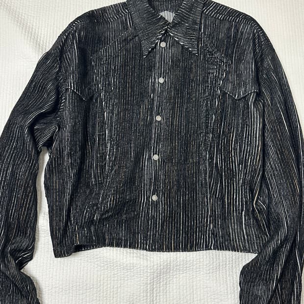 키코코스타디노브 kraner cropped shirt 48