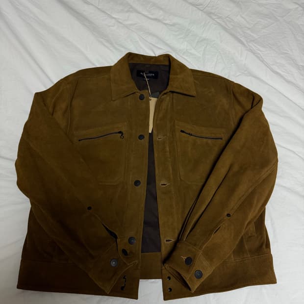 이스트로그 누벅 스웨이드 자켓판매합니다