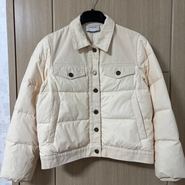 Berenice 베르니스 아이보리 패딩 숏 자켓
