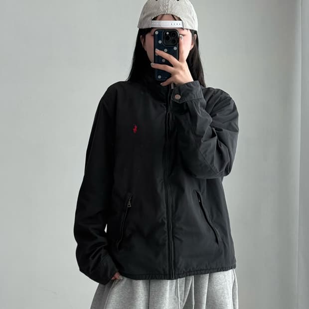 폴로 폴리 후리스 자켓