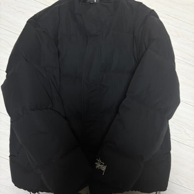 스투시 립스탑 다운 푸퍼자켓 남성s