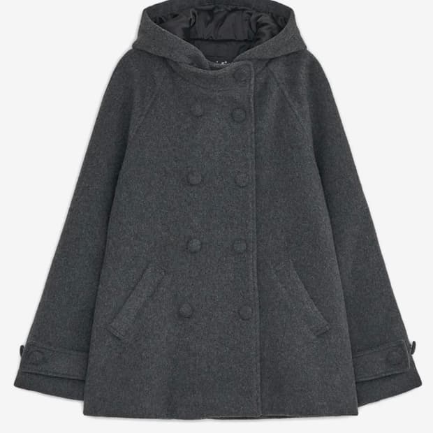 허그유어스킨 후드 하프 코트 색깔 상관 없이 구해요!!