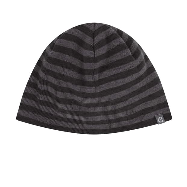 코이세이오 비니 DUAL STRIPE BEANIE PURPLE GREY