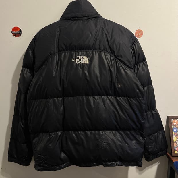 노스페이스 센터로고 700 눕시 패딩