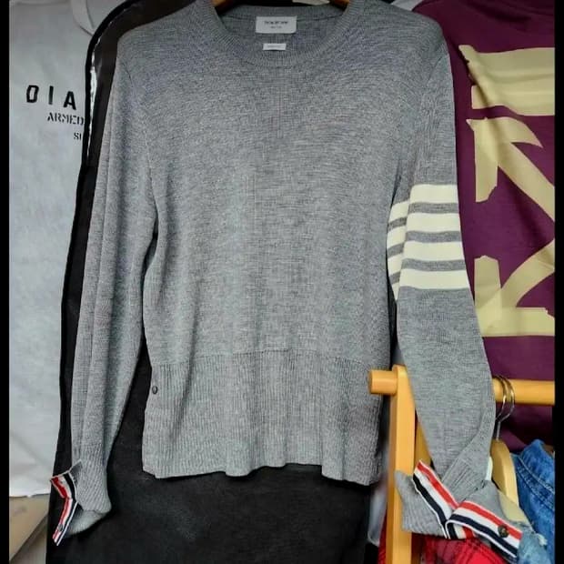 톰브라운 밀라노 실크 오버핏 니트 42 정품