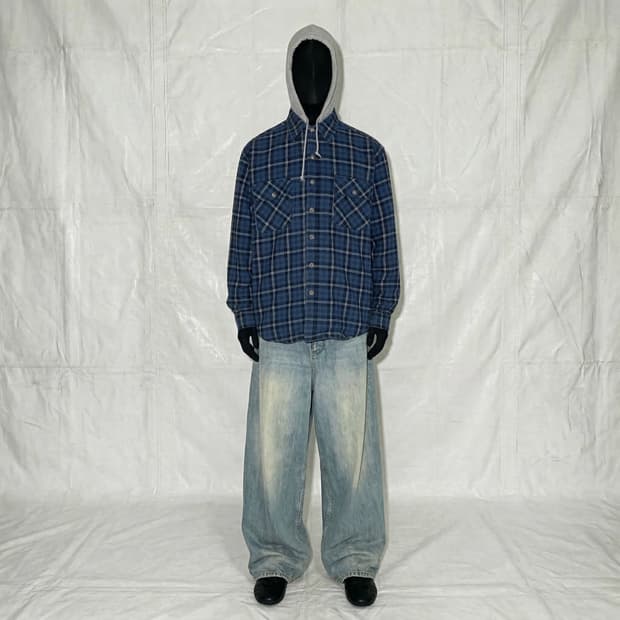 field & stream hooded shirt jacket