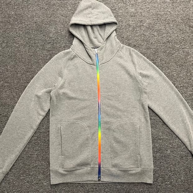 [95] 빔즈 레인보우 집업후드 M 