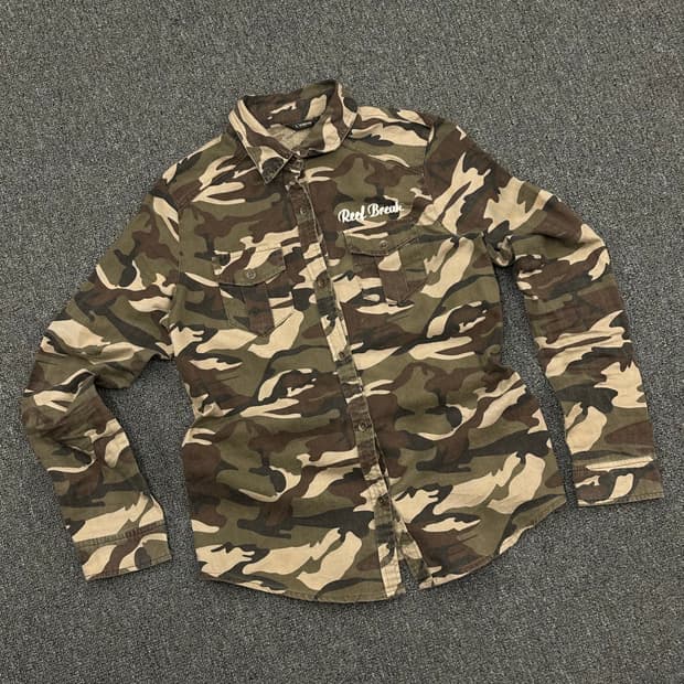 M)Japanese Vintage 여성 밀리터리 포켓 셔츠