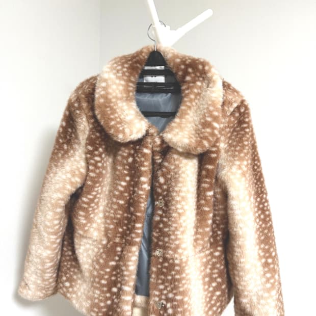 라떼갸루 dear꽃사슴 퍼자켓