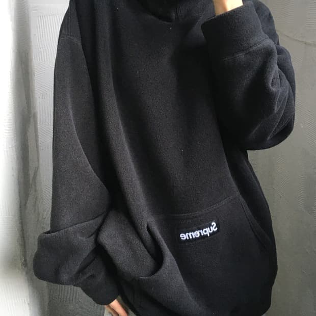 Supreme 슈프림 박스 로고 폴라텍 플리스 후디