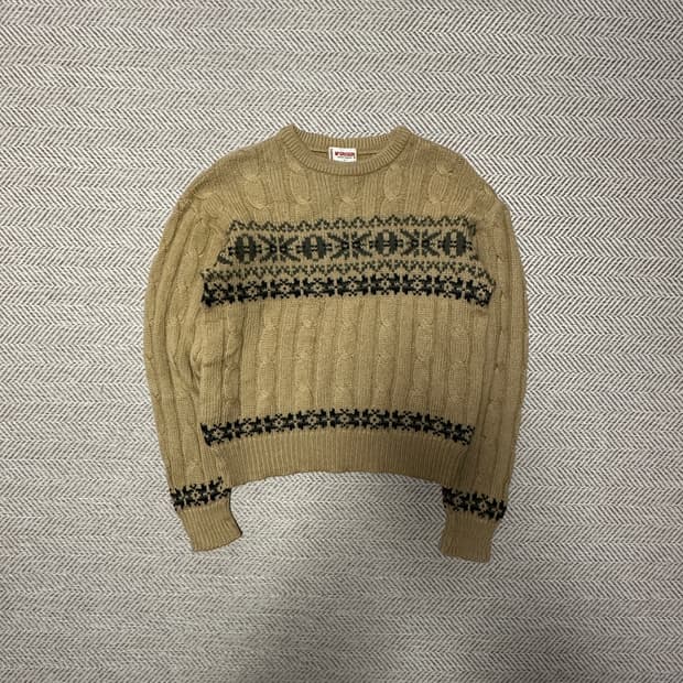 McGREGOR japan made vintage knit sweater