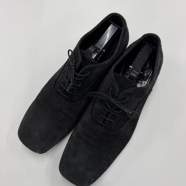 PRADA SQUARE RACE UP SHOES