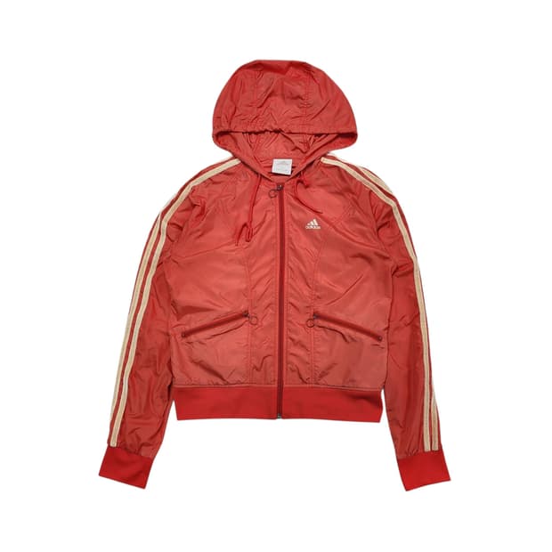 85 ADIDAS 아디다스 오렌지 후드집업