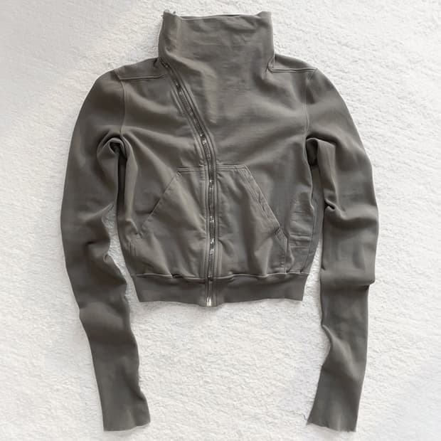 마운틴 하이넥 코튼 집업