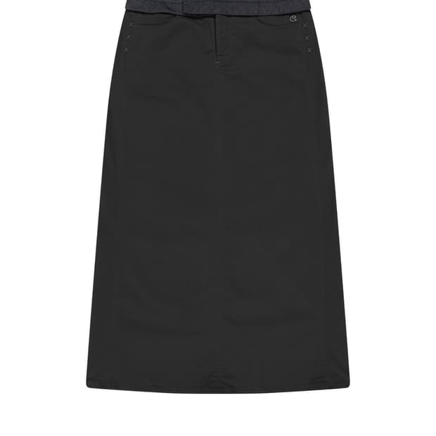 코이세이오 웨이스트 패널 스커트 차콜 1 사이즈