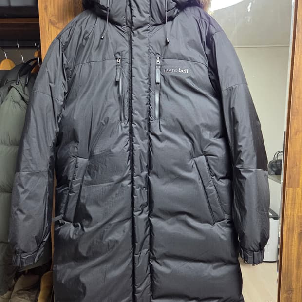 몽벨 가이아 구스다운 코트 롱패딩 판매합니다.