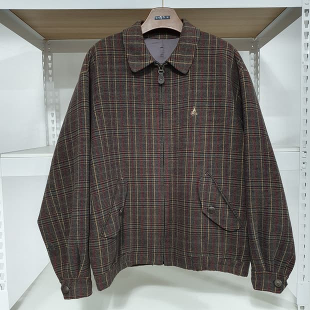 (95) 빈폴 울 100 헤링턴 자켓 블루종 워크자켓 아메카지