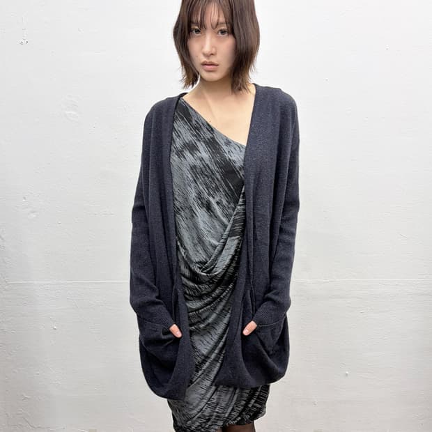 TSE 빅포켓 캐시미어 가디건