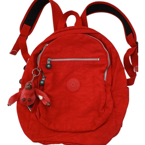 키플링 y2k 레드 백팩