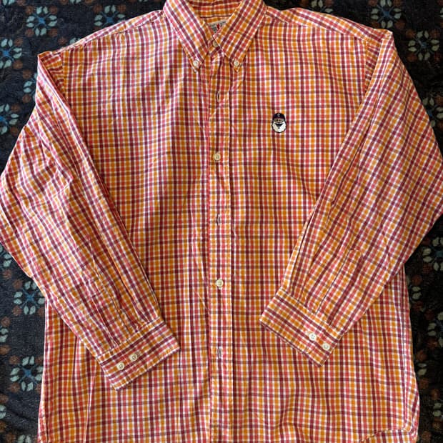 캠틴산타 긴팔체크셔츠