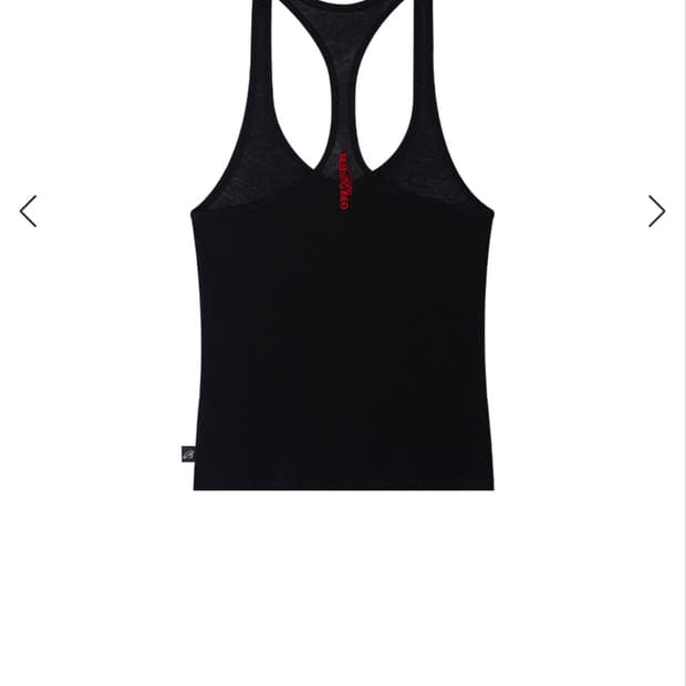 begbegbeg low sleeveless black