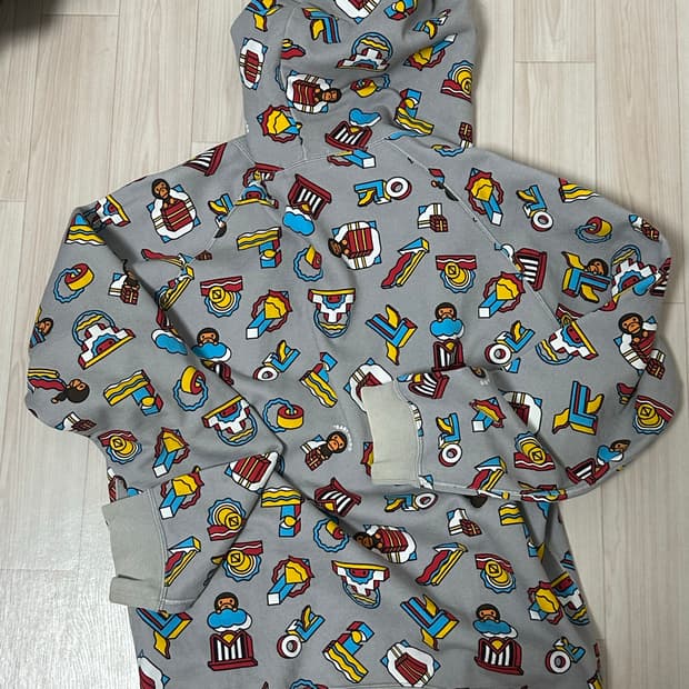 베이프 후드집업