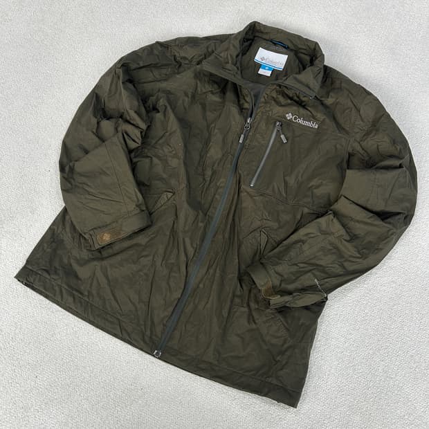 컬럼비아 OMNI-WIN 자켓 카키색 XL