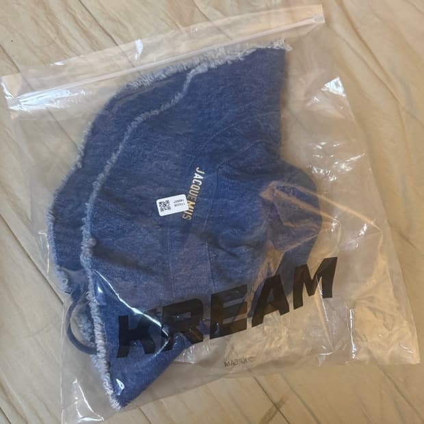 (62) 자크뮈스 르밥 아티초크 버킷햇 그라디언트 블루 데님 벙거지