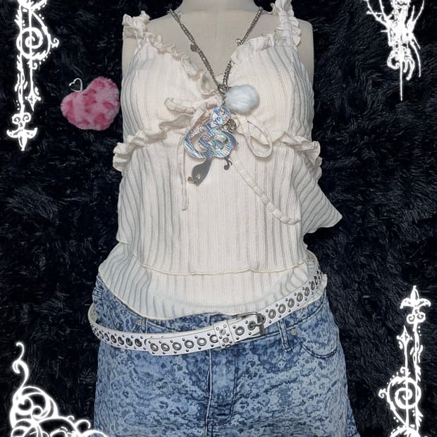 y2k 오네갸루 코디셋