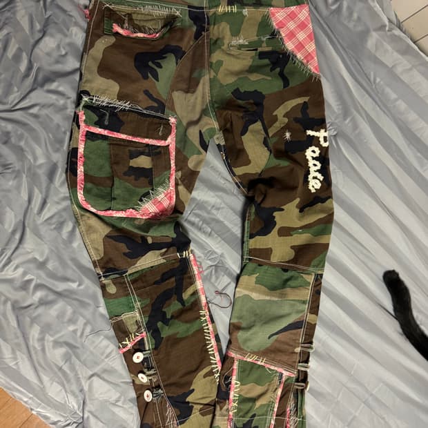 [S] 포터클래식 아카이브 카모플라주 코튼 팬츠