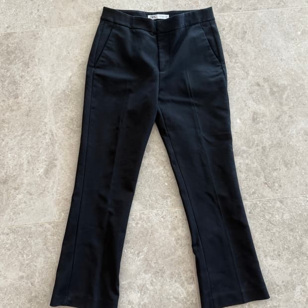 자라 핀턱 슬랙스