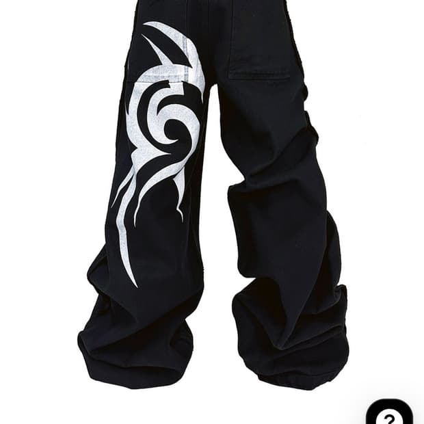 Pccvision Tribal Print Wide Pants xs사이즈