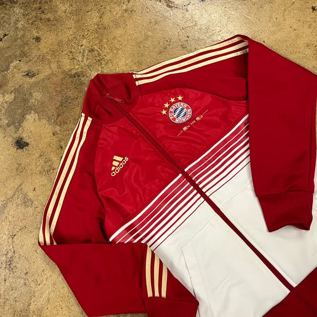 [정품/S] 아디다스 바이에른 뮌헨 트랙탑 져지 레드 b14