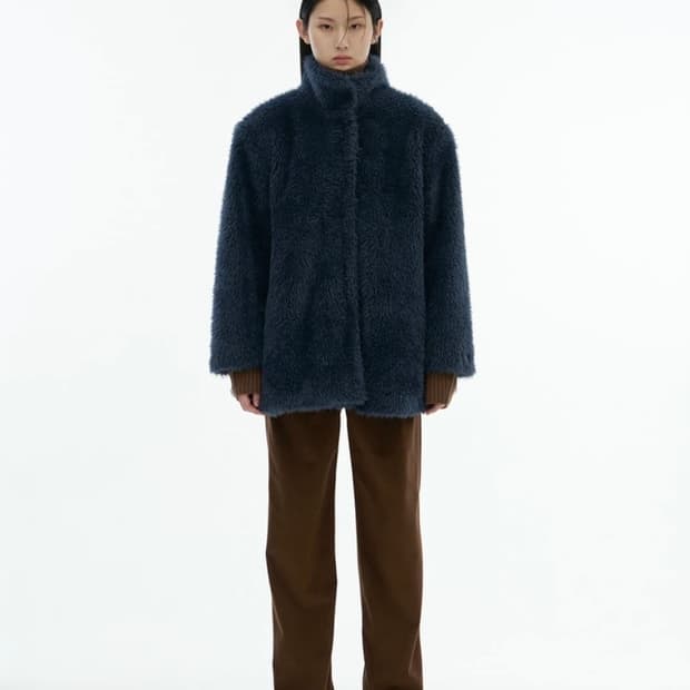 아모멘토 샤기퍼자켓 