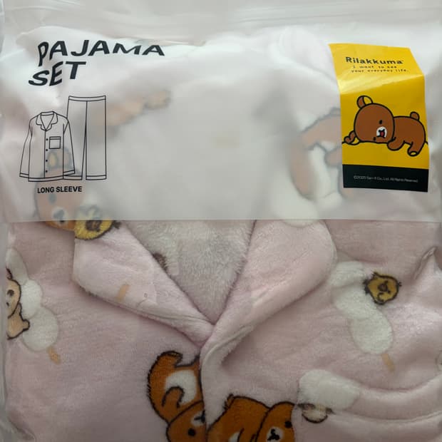 (미개봉) 스파오 리락쿠마 수면파자마 L