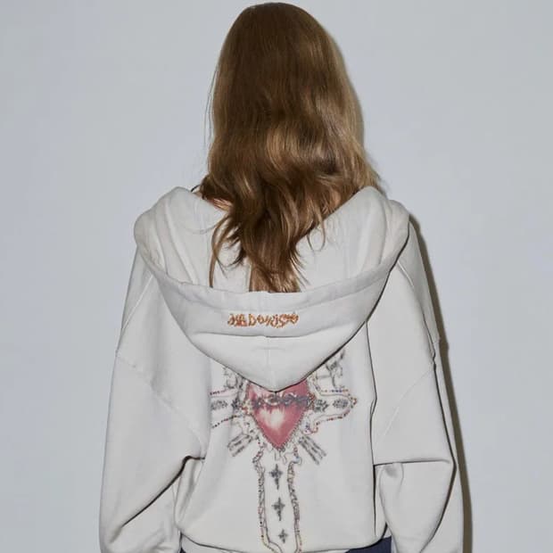 스컬프터 비즈 세인트 후드집업