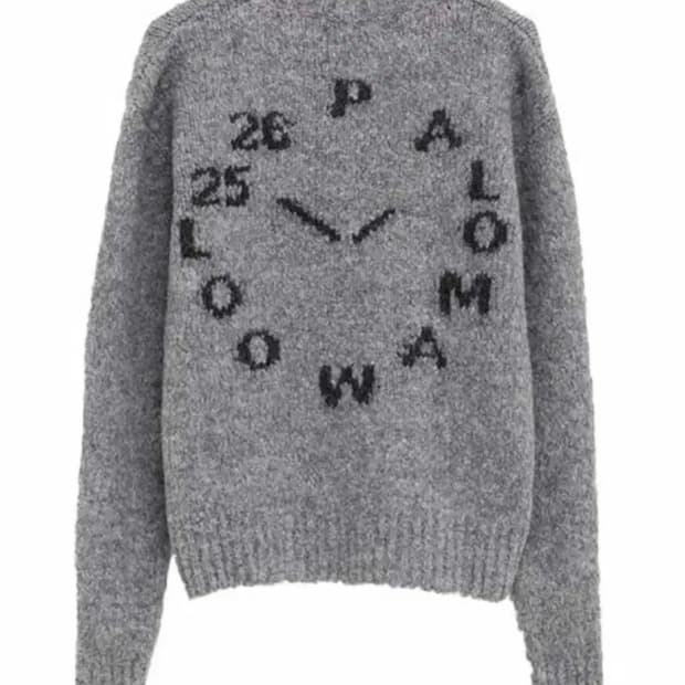 Paloma Wool 팔로마울 클락 회색 니트 스웨터