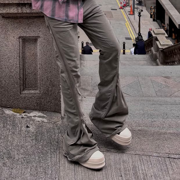 릭오웬스 볼란 바나나 지퍼진 SCF 29사이즈