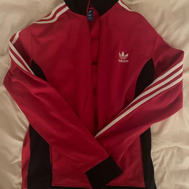 아디다스 유로파 져지 트랙탑 레드
